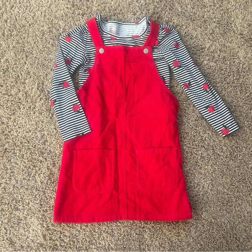 Toddler Girl Corduroy Jumper